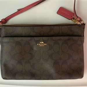 Coach Signature East West Crossbody